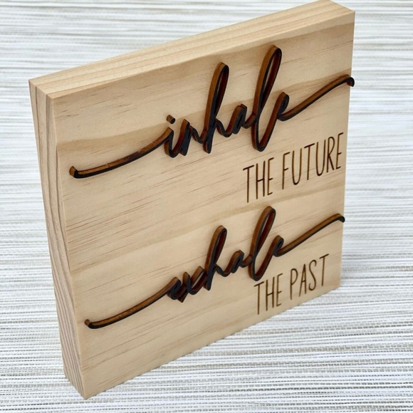 Handmade laser wood sign - Picture 4 of 4